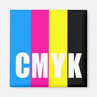 CMYK - square magnet