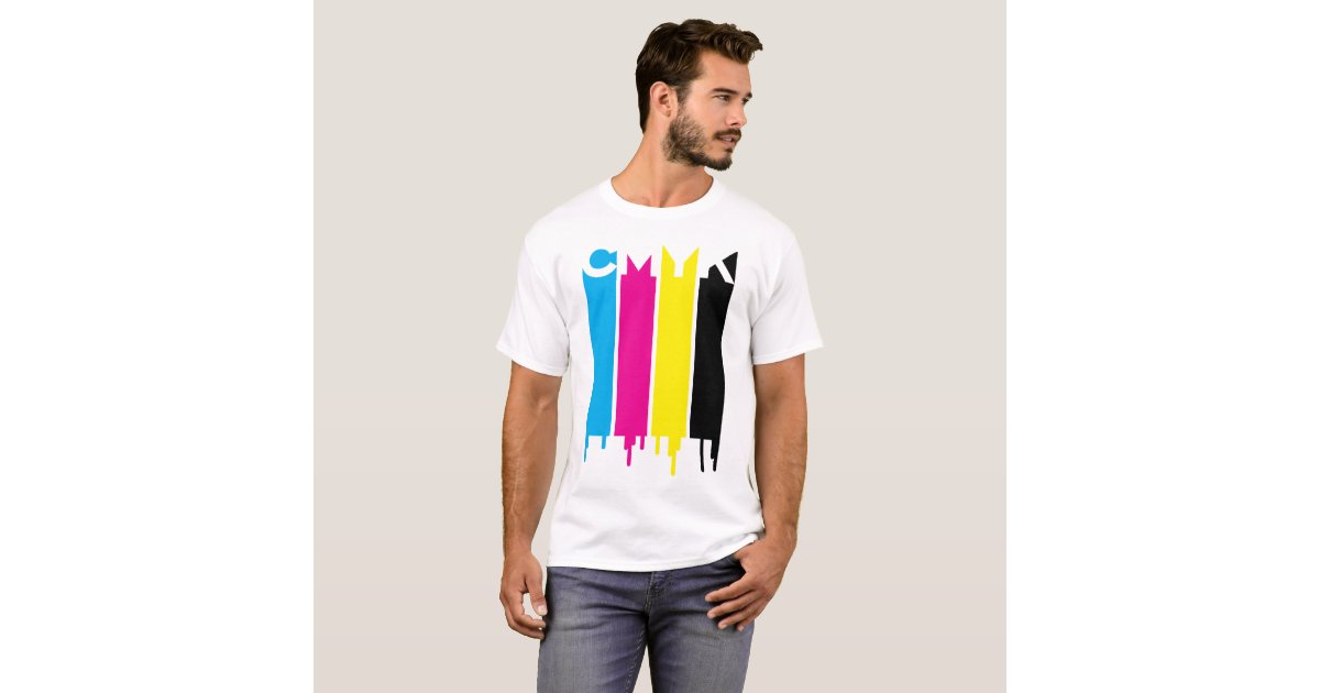 CMYK T-Shirt | Zazzle.com