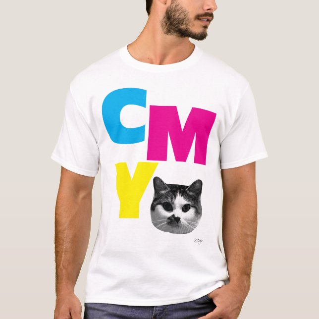 CMYKitty T-Shirt (Front)