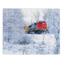 CN Railroad train puzzle 