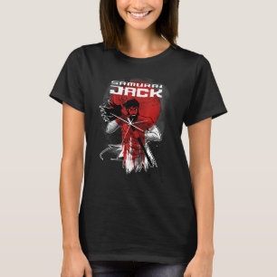 CN Samurai Jack Red Sun Sword Portrait T-Shirt