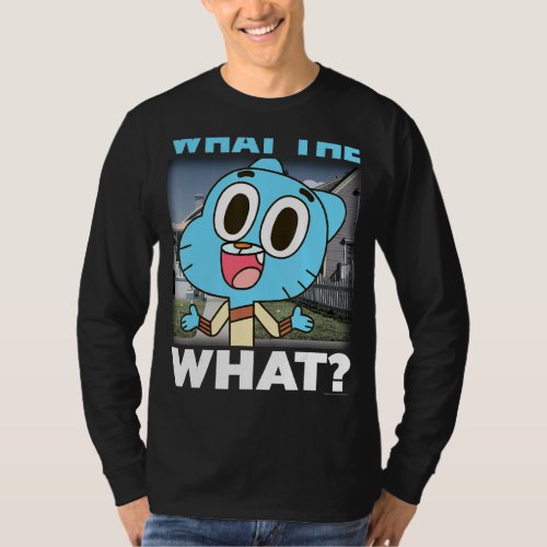 Cn The Amazing World Of Gumball What The What Port T_Shirt