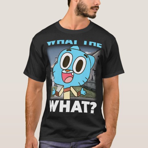 Cn The Amazing World Of Gumball What The What Port T_Shirt