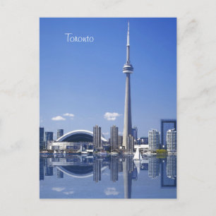 CN Tower and buildings in Toronto, Ontario, Canada Postcard