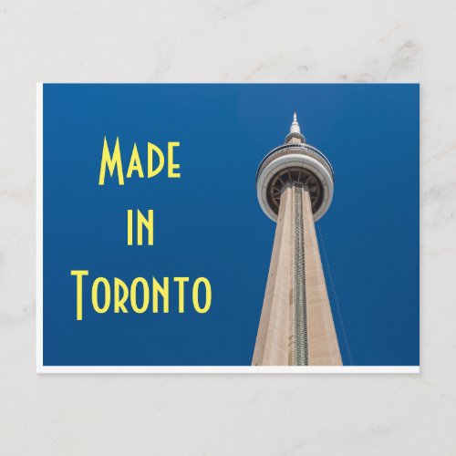 CN Tower in Toronto Canada postcard