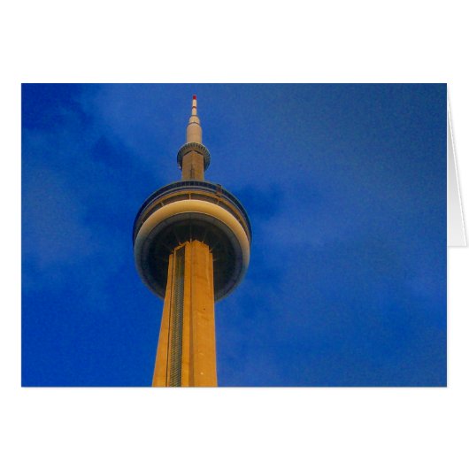 cn tower toronto cards (Front Horizontal)