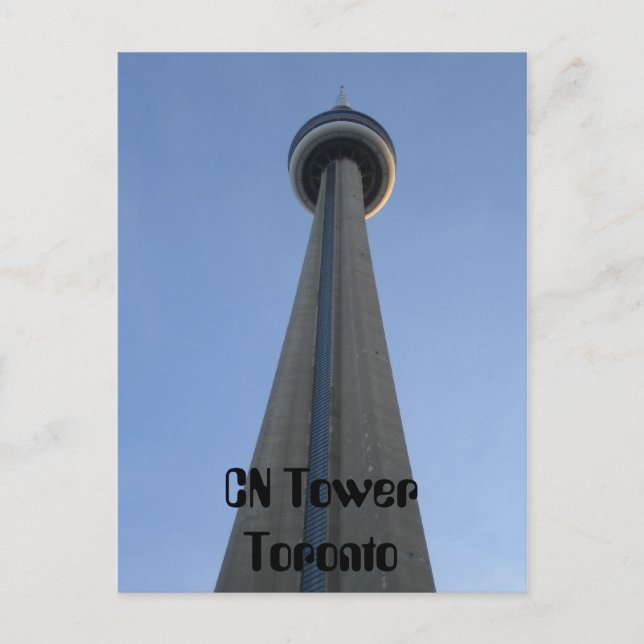 CN Tower Toronto Postcard (Front)