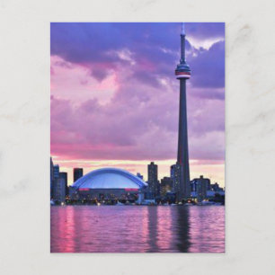 CN Tower : View from Center Island Toronto Postcard