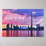 CN Tower : View from Center Island Toronto Poster<br><div class="desc">Paper Type: Value Poster Paper (Matte) Your walls are a reflection of you. Give them personality with your favorite quotes, art or designs on posters printed by Zazzle! Choose from up to 5 unique paper types and several sizes to create art that’s a perfect representation of you. 45 lb., 7.5...</div>