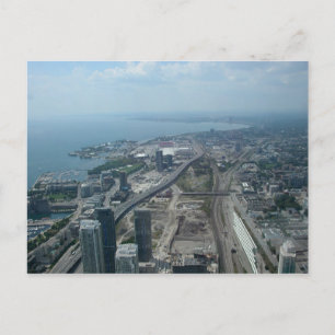 CN Tower View Postcard