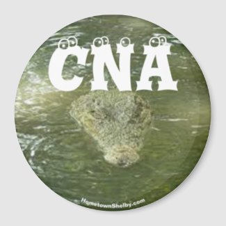 CNA alligator Magnet