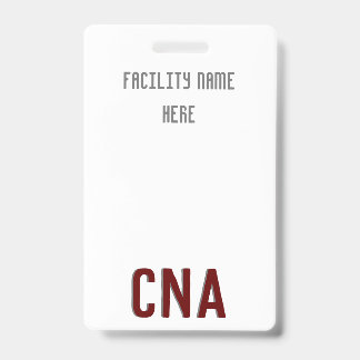CNA Badge Hanger, Customizable