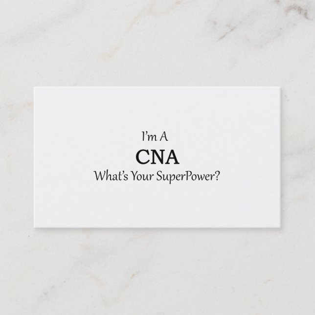CNA BUSINESS CARD (Front)
