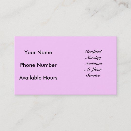 CNA Business cards