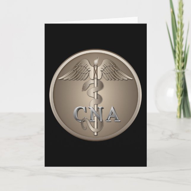 CNA Caduceus Card (Front)