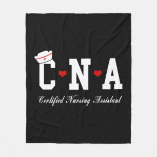CNA - CERTIFIED NURSING ASSISTANT FLEECE BLANKET