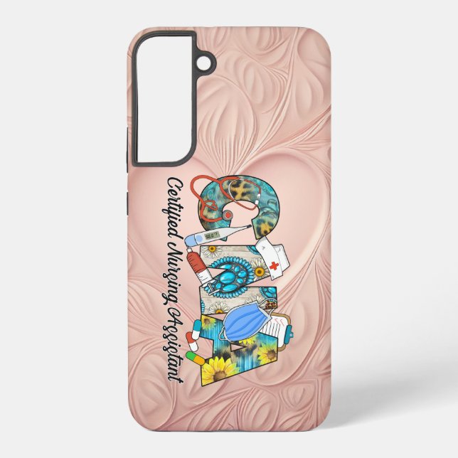 CNA Certified Nursing Assistant Samsung Galaxy Case (Back)
