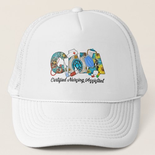 CNA Certified Nursing Assistant Trucker Hat