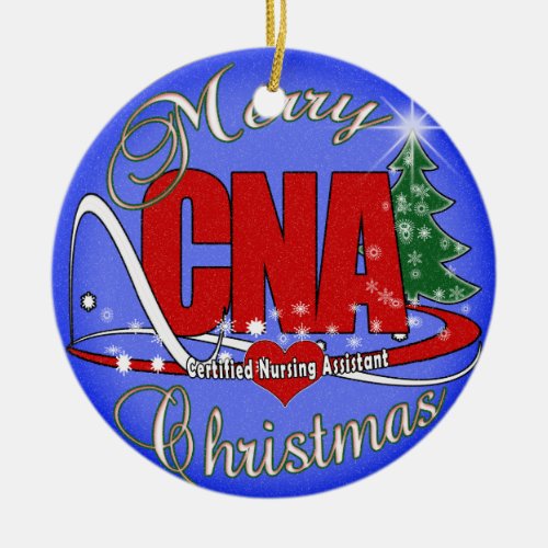 CNA CHRISTMAS ORNAMENT CERTIFIED NURSING ASSISTANT