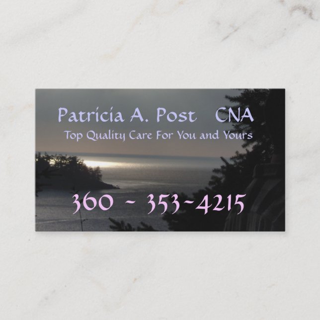 CNA  ... - Customized - Customized... - Customized Business Card (Front)