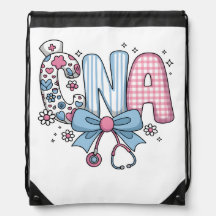 CNA Drawstring Backpack