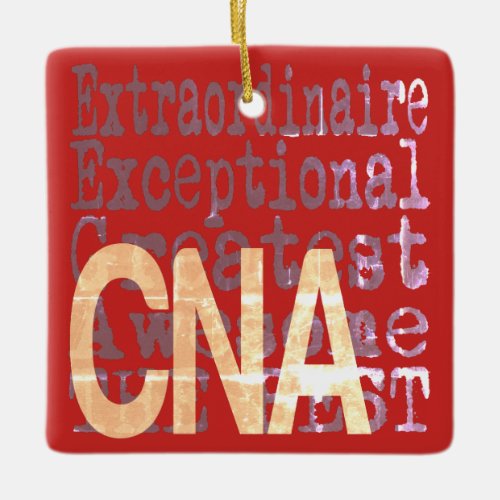 CNA Extraordinaire Ceramic Ornament