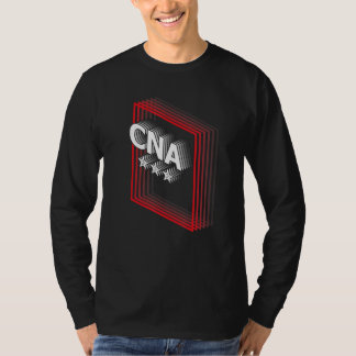 CNA Job Title Appreciation Retro T-Shirt