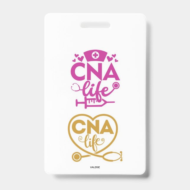 CNA Life Name Badge (Front)
