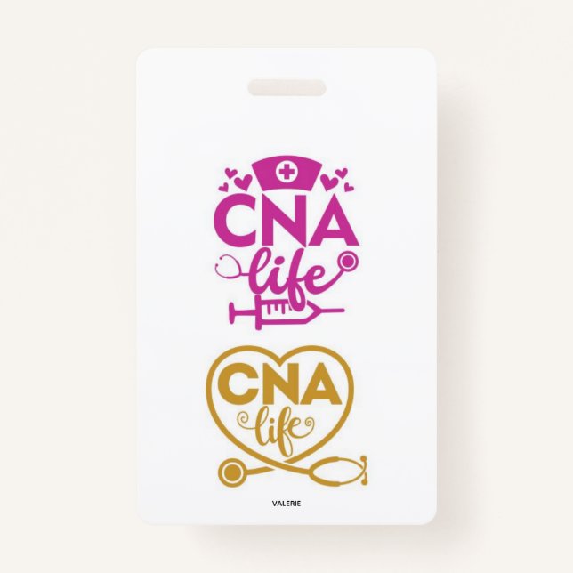 CNA Life Name Badge (Front)