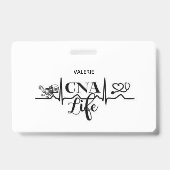 CNA Life Name Badge (Front)