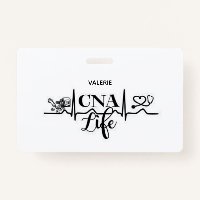 CNA Life Name Badge (Front)