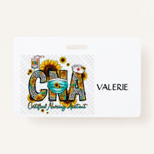 CNA Name Badge