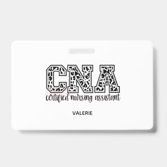 CNA Name Badge (Front)
