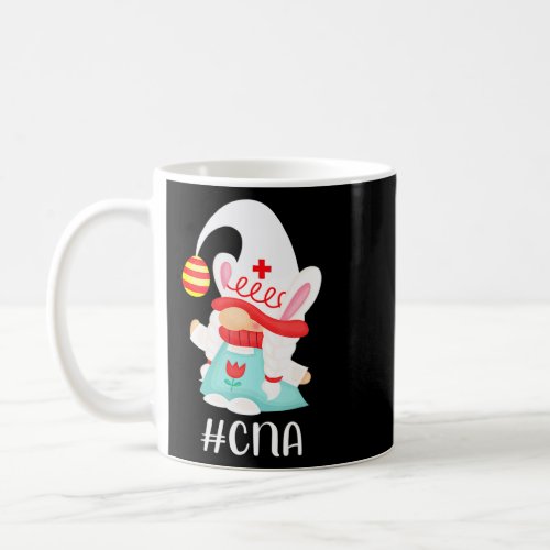 Cna Nurse Assistant Scrub Life Nurse Bunny Gnome E Coffee Mug