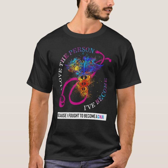 Cna Nurse For Women Angels Nursing School Nurses W T-Shirt (Front)