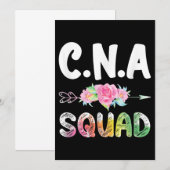 CNA Nurse Squad Certified Nursing Assistant (Front/Back)