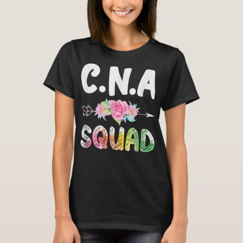 CNA Nurse Squad  Certified Nursing Assistant Match T_Shirt