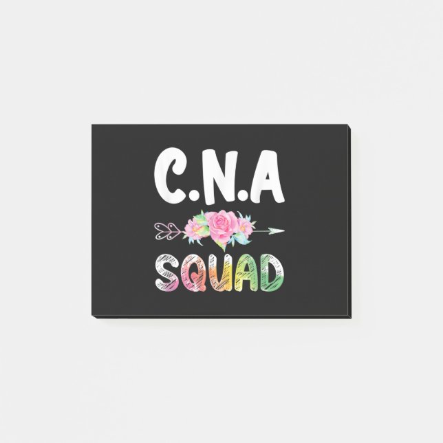CNA Nurse Squad Certified Nursing Assistant Post-it Notes (Front)