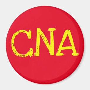 CNA red yellow Magnet