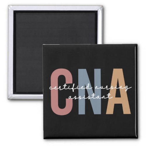 CNA Retro Certified Nursing Assistant Magnet