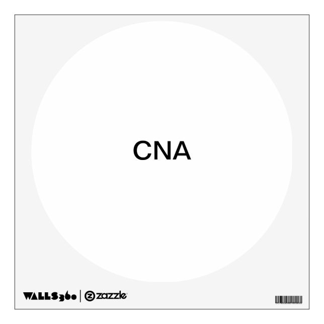 CNA wall decal (Front)