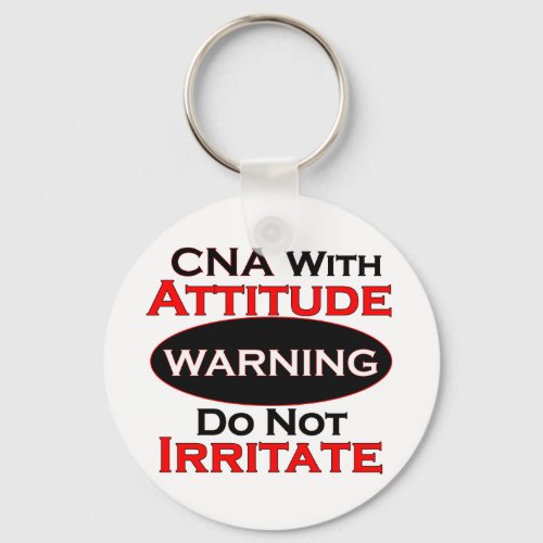 CNA With Attitude Keychain