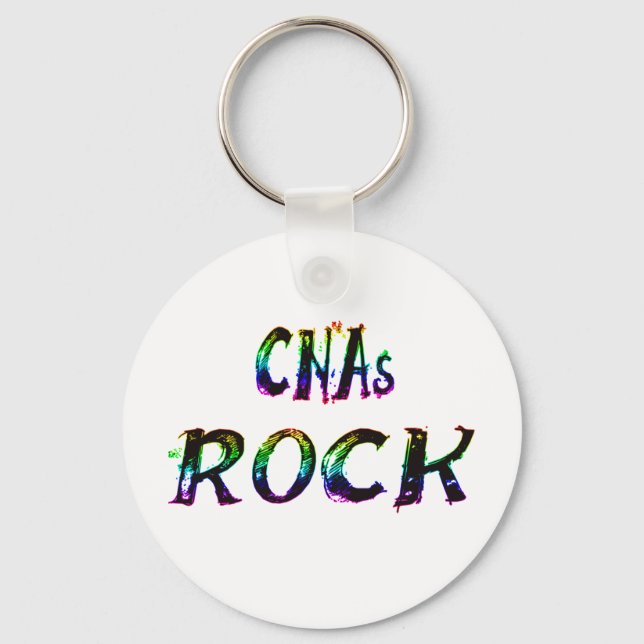CNAs ROCK COLOR Keychain (Front)