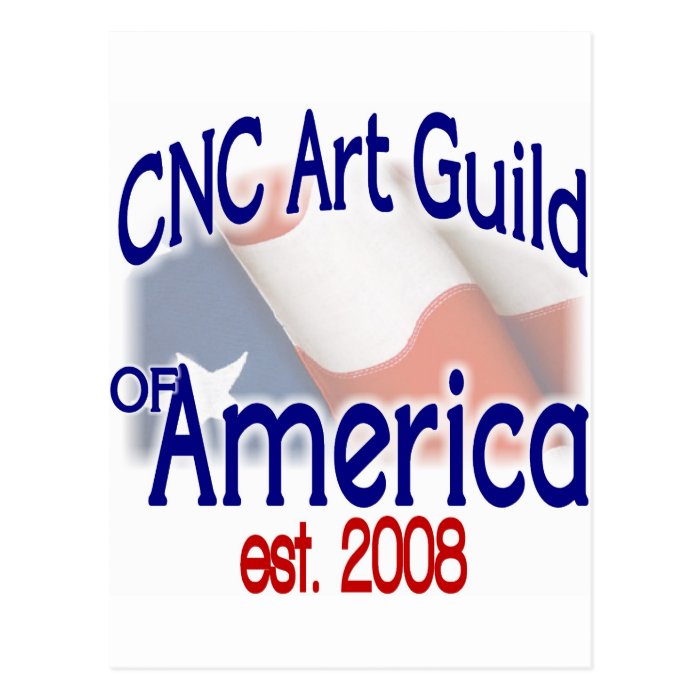 CNC Art Guild Stuff Postcard