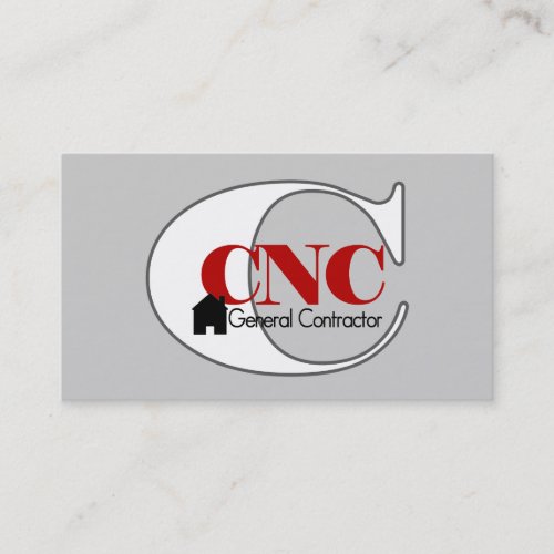 CNC General Contractor Business Cards
