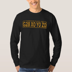 CNC Machinist Machinery G28 X0 Y0 Z0  Men Women T-Shirt