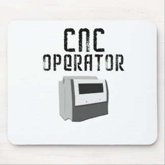 CNC Operator Machinist Mouse Pad