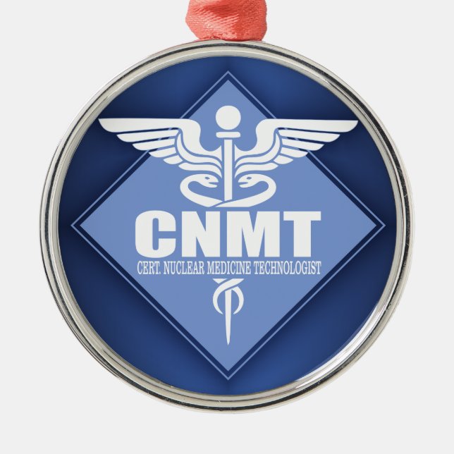 CNMT (diamond) Metal Ornament (Front)