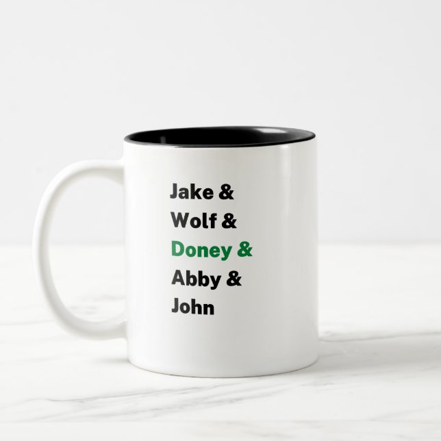 CNN Election Coverage 2020 Two-Tone Coffee Mug (Left)