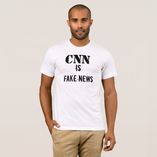 CNN is FAKE NEWS T_shirt